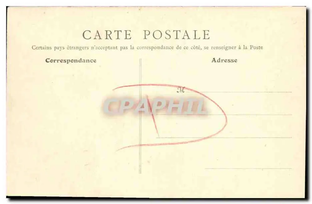 Bernières-sur-Mer (Calvados) — O Parque do Castelo — B. F., PARIS, n°40 - Verso