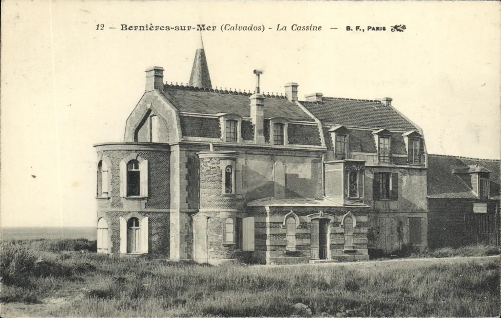 Bernières-sur-Mer (Calvados) — La Cassine — B.F., Paris - Frente