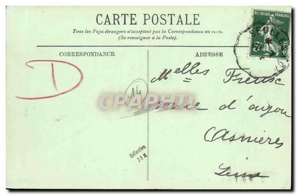 Bernières — As Cabines — LL. - Verso