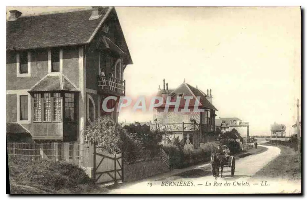Bernières — A Rue dos Châlets — LL. n°19 - Frente