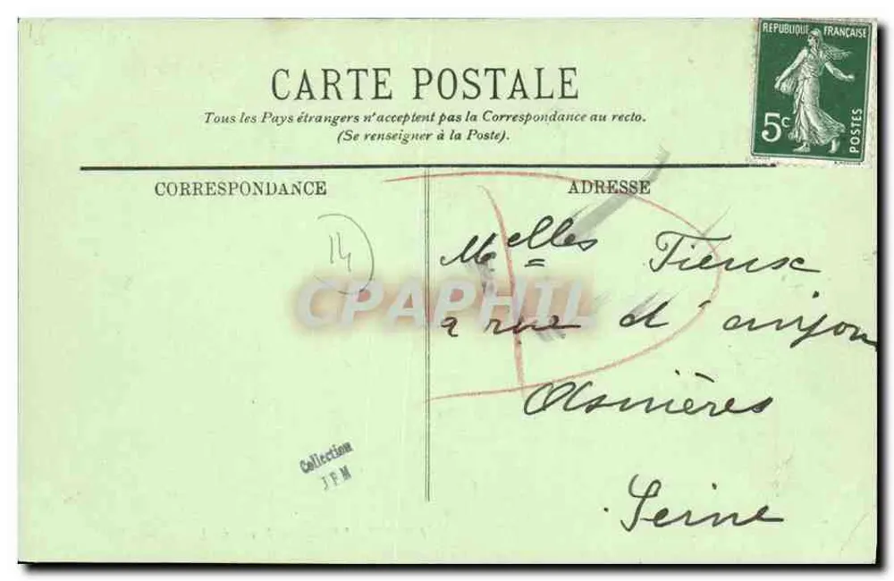 Bernières — A Rue dos Châlets — LL. n°19 - Verso