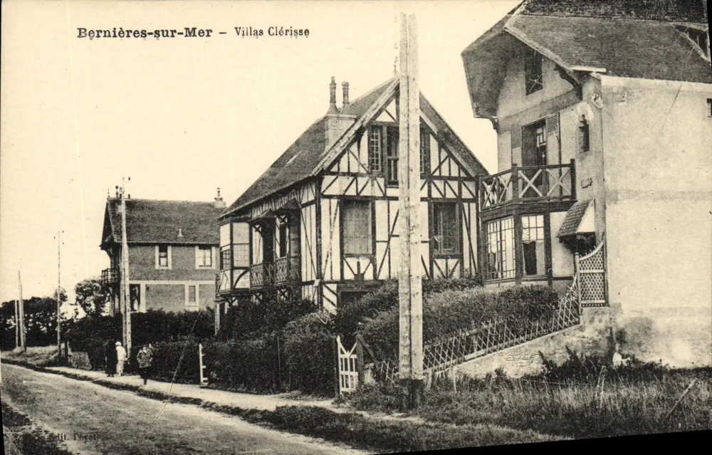Bernières-sur-Mer — Villas Clérissé — Édit. Deyss - Vorderseite