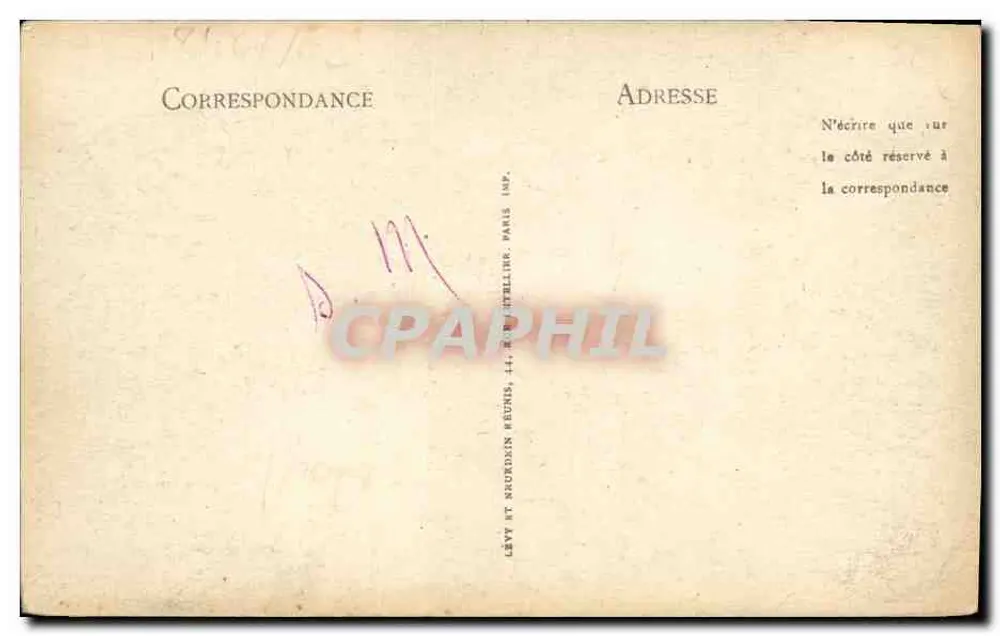 Bernières - A Igreja — Editor LL, n°6 - Verso