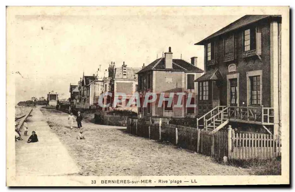 Bernières-sur-Mer — Riva da Praia — LL - Frente