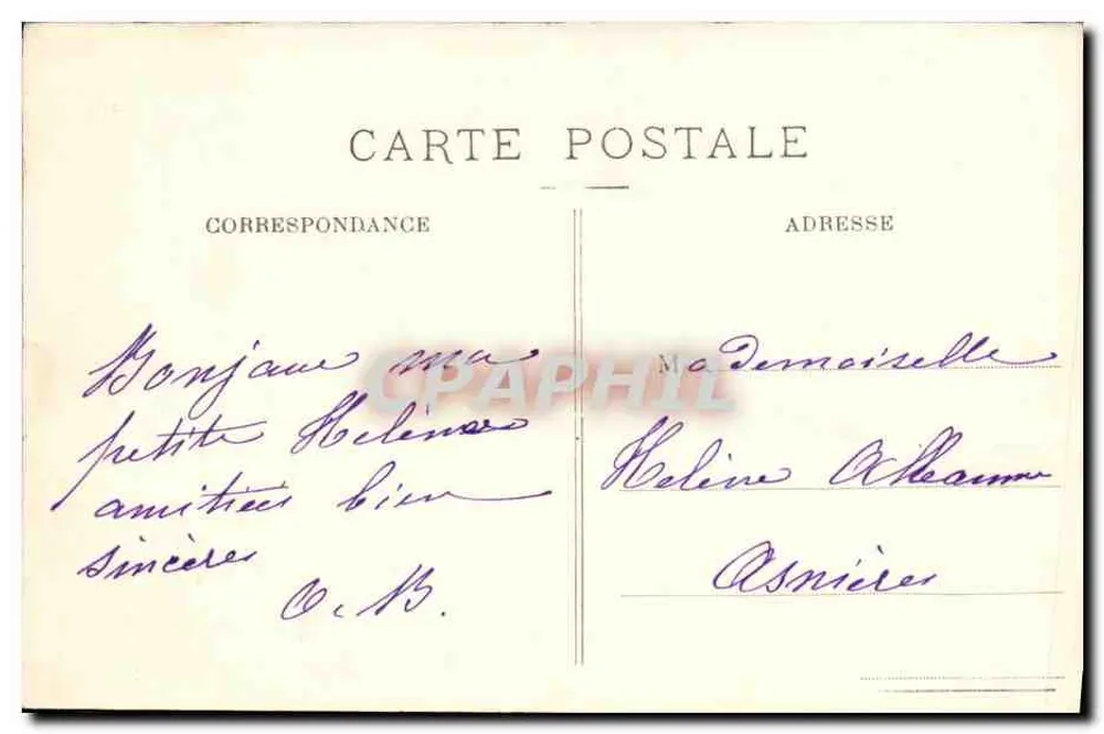 Beaumont-en-Auge — Touristensouvenir — Verlag nicht sichtbar - Rückseite