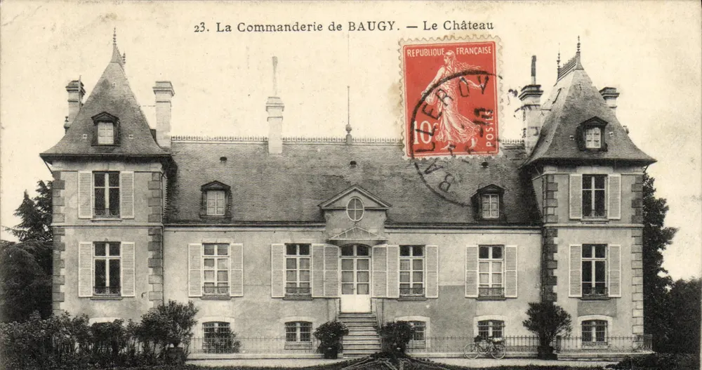 A Comendade de BAUGY — O Castelo — Editor não visível, n° 23 - Frente