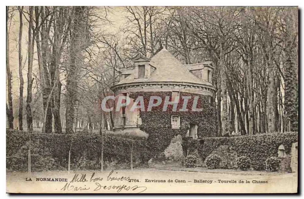 Balleroy - Tourouelle de la Chasse — Marie Desonges, n°2784 - Vorderseite