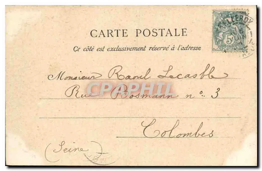 Balleroy - Tourouelle de la Chasse — Marie Desonges, n°2784 - Rückseite
