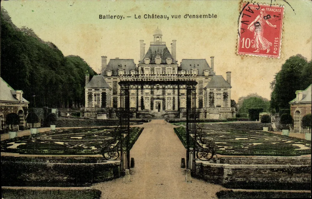 Balleroy — O Castelo, vista geral — Editor não identificado - Frente