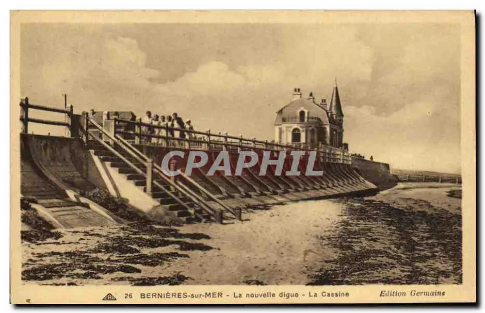 Bernières-sur-Mer — Die neue Dyke — La Cassine — Verlag Germaine - Vorderseite