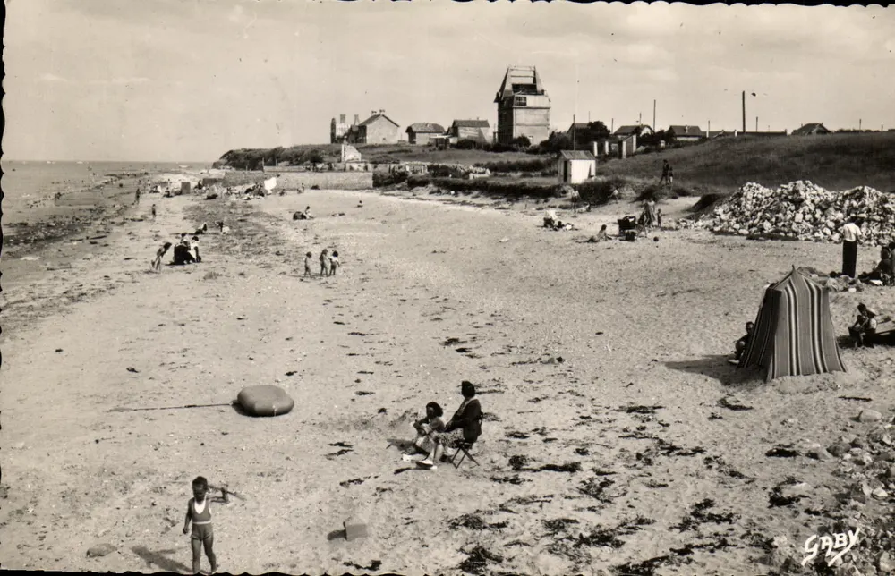 Bernières-sur-Mer — Ponte da Naufrágio - Rive-Plage — Edições Gaby - Frente