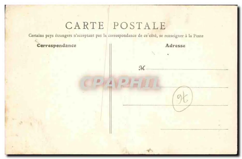 Bernières — O Portal da Igreja — B.F., Paris 852 - Verso