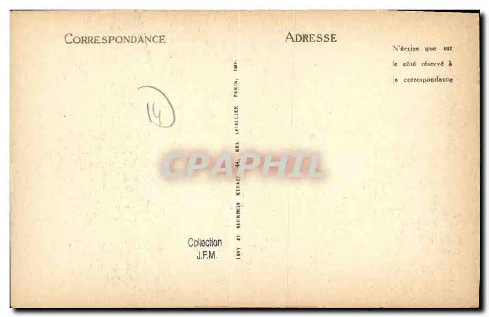 Beuvilliers (Calvados) — Tor zur alten feudalen Schlossanlage (15. Jahrhundert) — ND — Nr. 176 - Rückseite