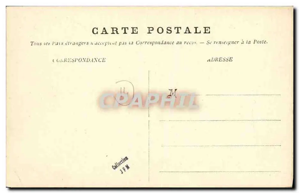 Houlgate-Beuzeval — A Praia (lado Beuzeval) — E.J. n°28 - Verso