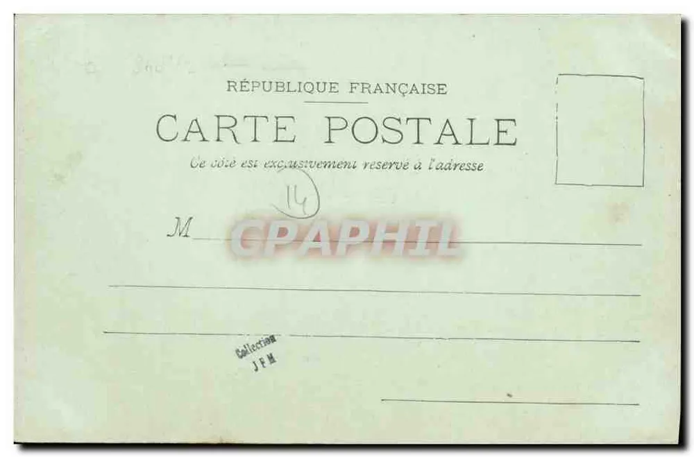 Maison Alfred et Maison Évangélique à Beuzeval-Houlgate — éditeur inconnu, n° de série non visible - Verso