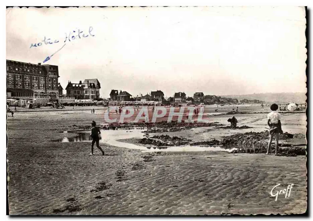 Blonville-sur-Mer — vue de la plage et de l'hôtel — Éditions Greff - Frente