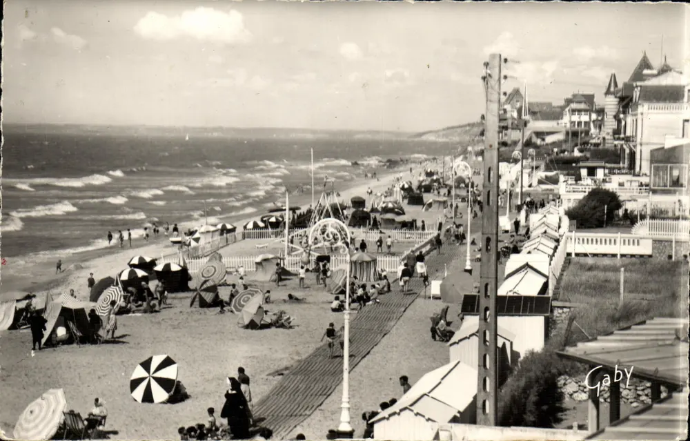 Blonville-sur-Mer — Praia e atrações — Éditions Gaby - Frente