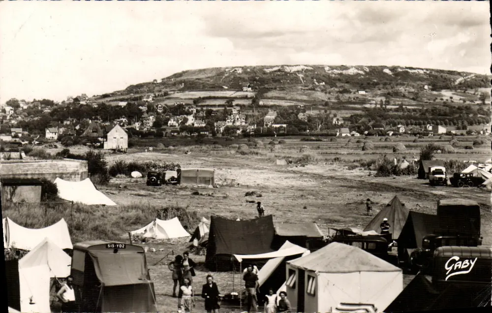 Blonville (Calvados) — Terreno de acampamento e Marr Canisy — Edições GABY - Frente