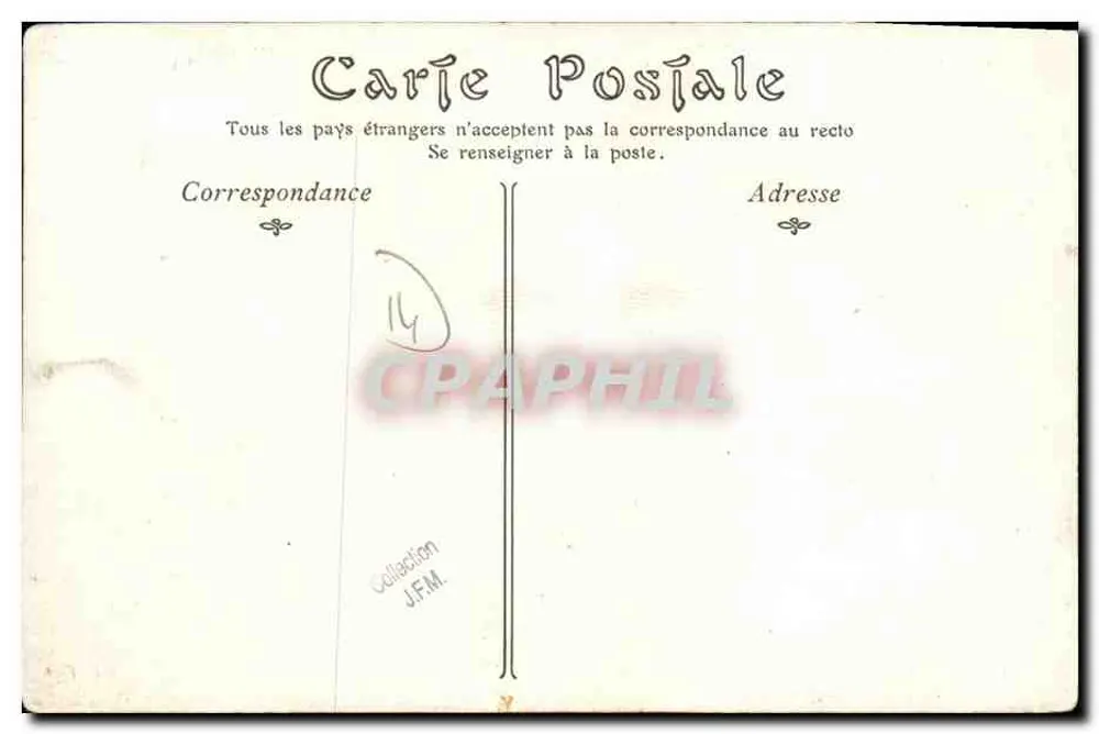Blonville — A Igreja — Editor anônimo, n° 30 - Verso
