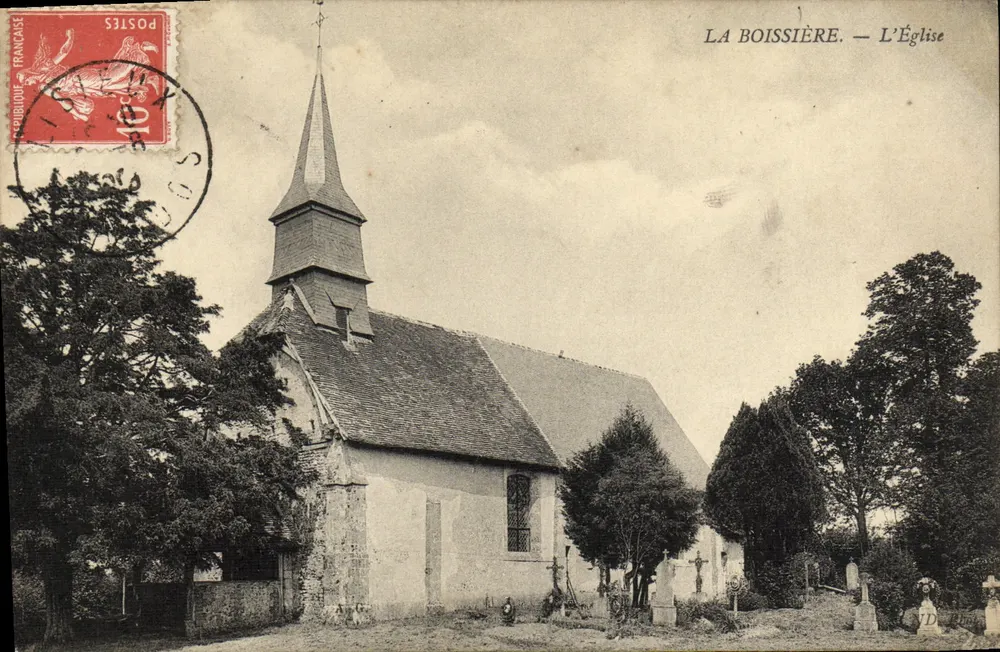 La Boissière — A Igreja — Editor não identificado, número de série não visível - Frente