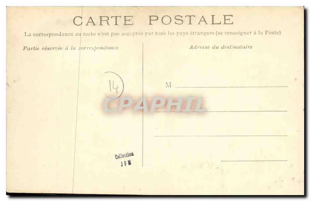 Bonneville-sur-Touques — Intérieur de l'Église — Edition P. L. X. - Verso