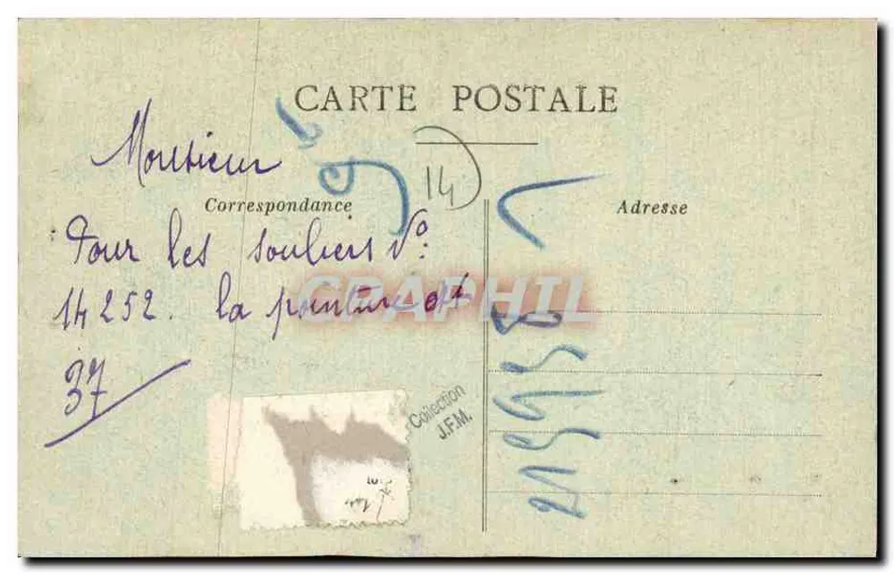 Bretteville-sur-Laize — La Laize und der große Brücke — Verlag Olivier, Caen - Rückseite