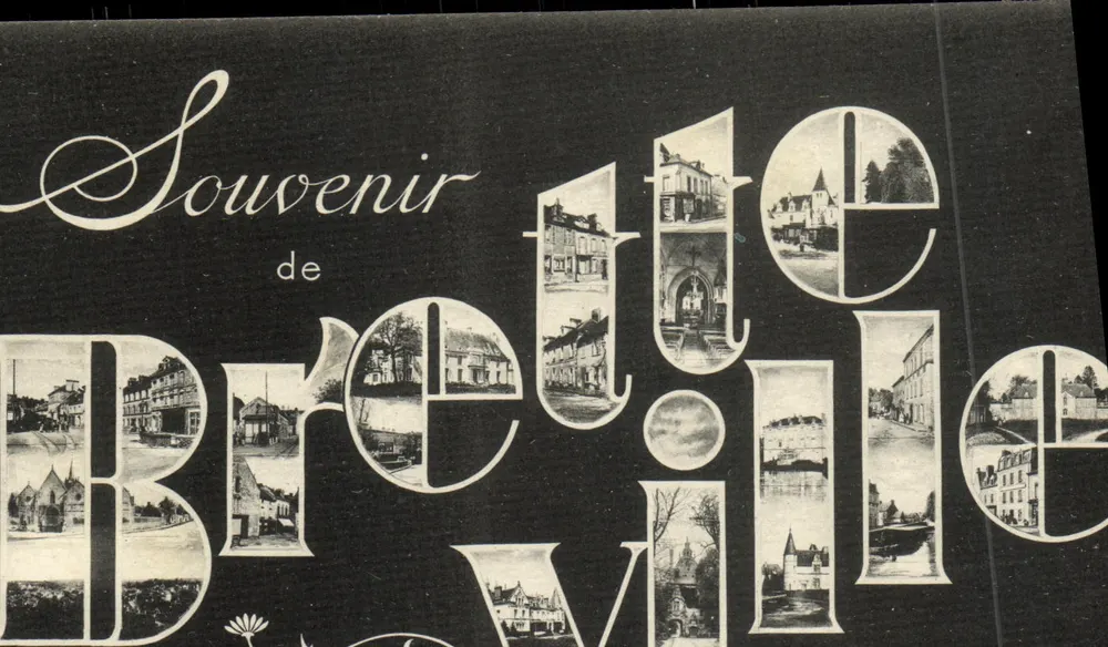 Souvenir de Bretteville — wydawca nie widoczny — numer seryjny nie widoczny - Awers