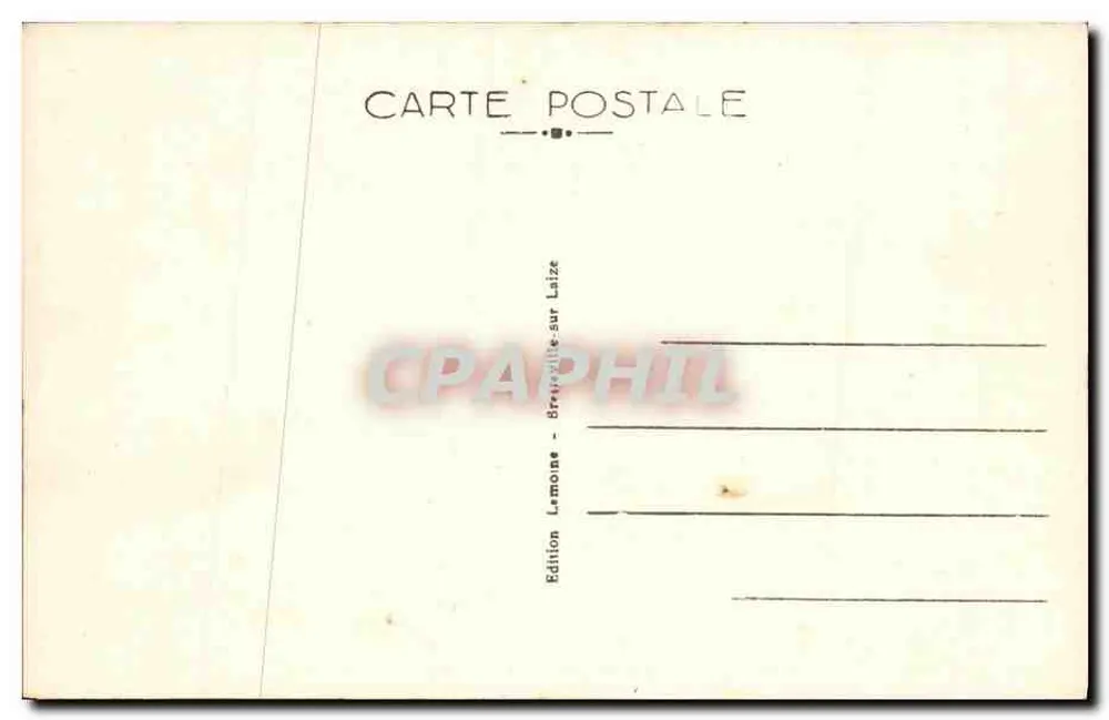 Bretteville-sur-Laize — Rue du Bief — Édition Lemoine - Verso