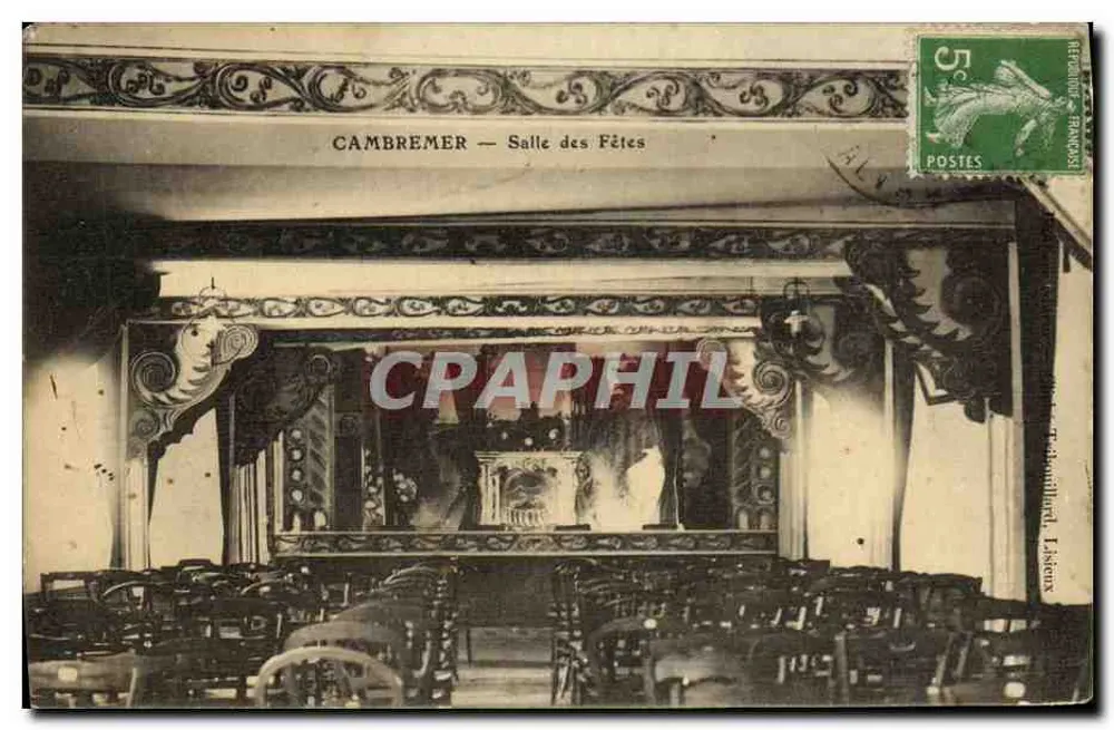 Cambremer — Saal der Feste — Tribouillard, Die Werkstatt - Vorderseite