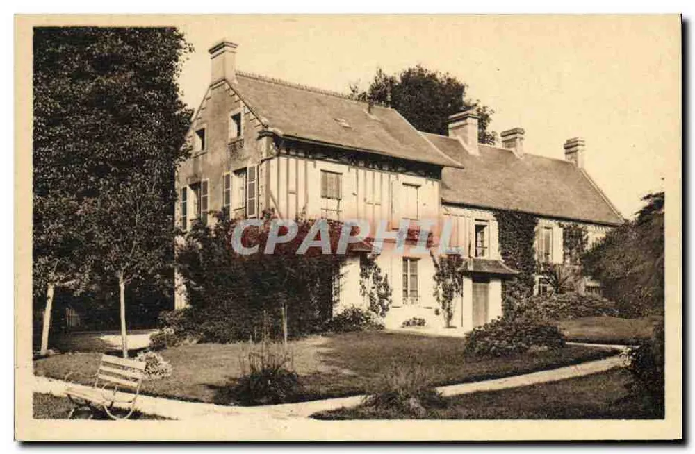 Casa com colunas — O Vale de Carcagny — C.H. Bertrand Bernadae - Frente