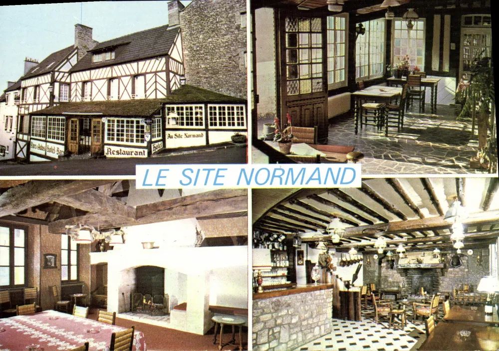 Der normannische Ort — Hotel-Restaurant — ClecY, Calvados - Vorderseite