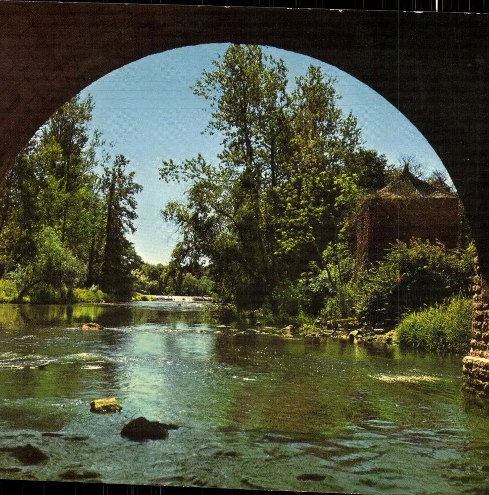 Landschaft unter der Brücke Vey — CLECY (Calvados - 14) — ARTAUD Frères, Nantes - Vorderseite