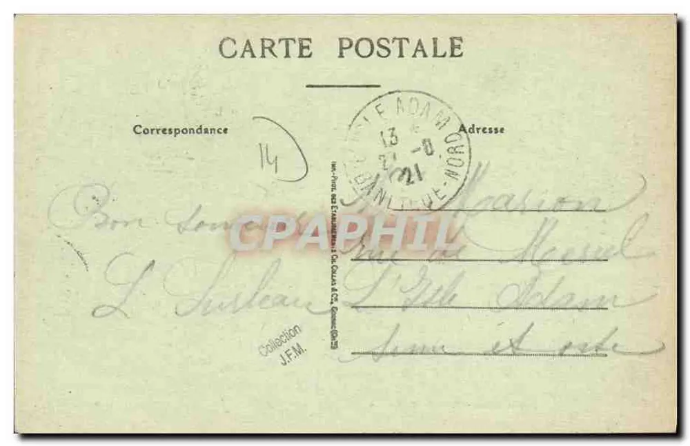 Hôtel de la Petite Suisse — Clécy (Calvados) — Edição Brilère - Verso