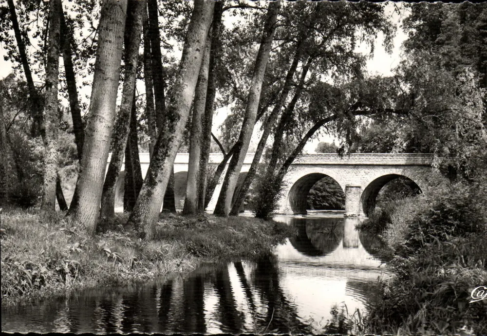 A Suíça Normanda — A Orne perto do Moulin de Vey — Cie des Arts Photomécaniques - Frente