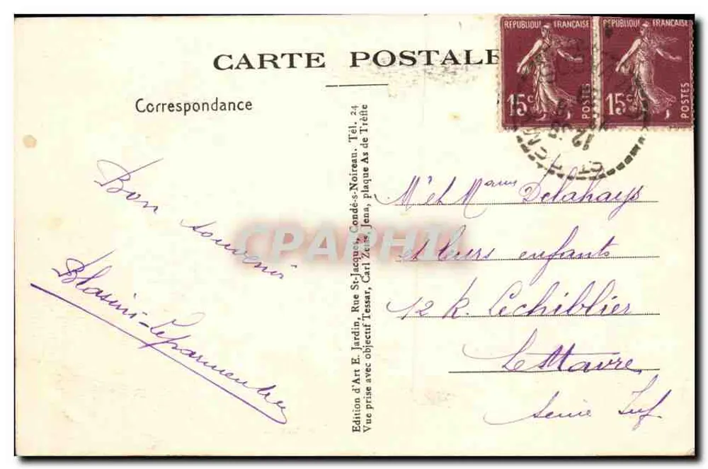 Clécy (Calvados) — Vue sur l'Orne — Jardin - Rewers