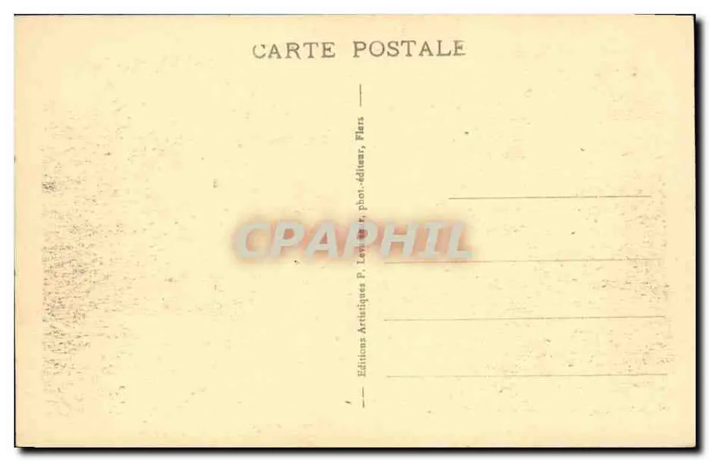 Clécy - Margens do rio Orne - Le Vey — Éditions Artisiques P. Leveque, Flers - Verso