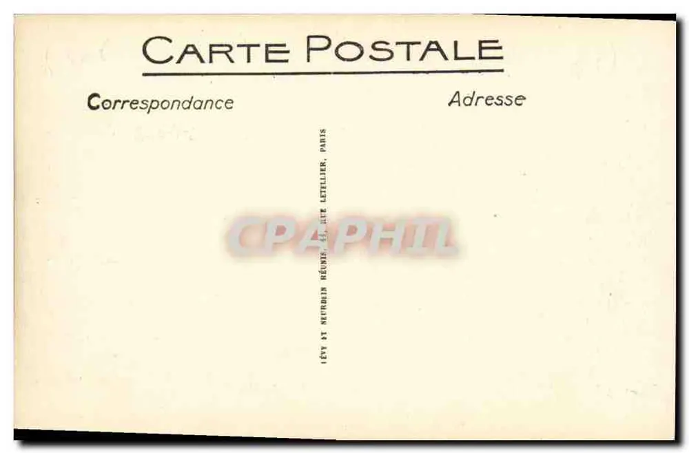 Pittorelle Orne — Clécy (Calvados) — Mühle und Brücke von Vey — Cliche Destine aîné - Caen - Rückseite
