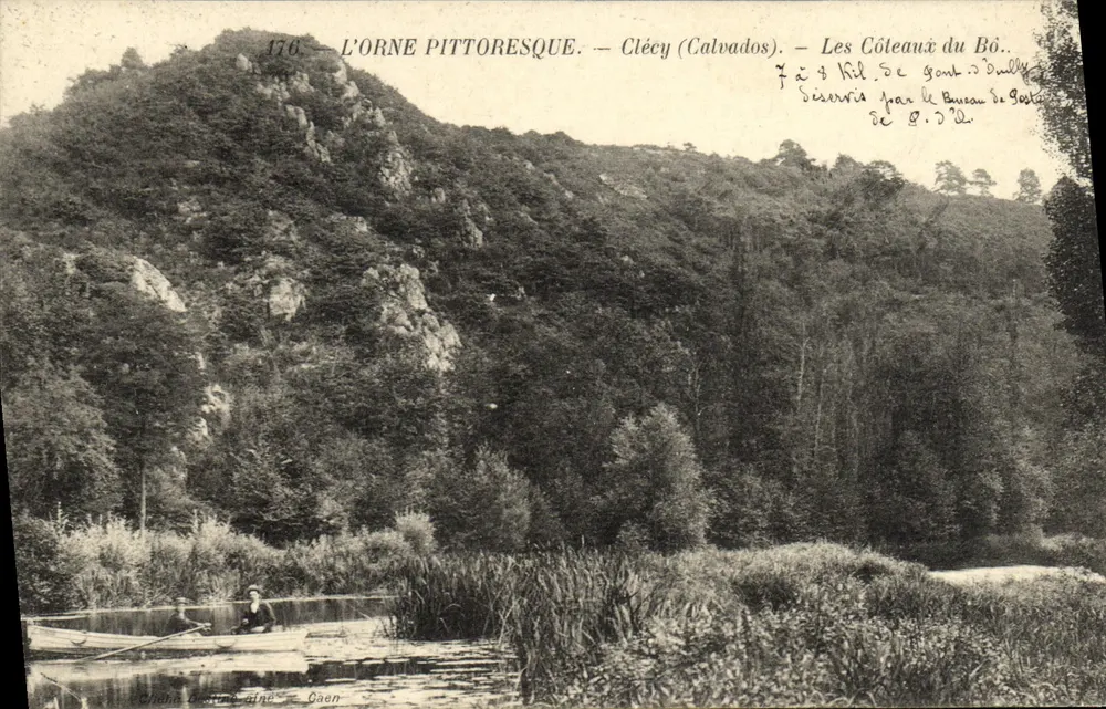 Pittoreske Orne — Clécy (Calvados) — Les Côteaux du Bô. - Vorderseite