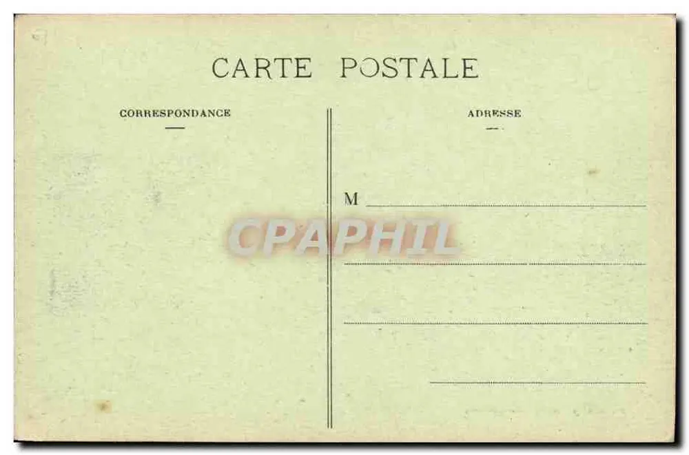 Clécy (Calvados) — Blick auf die Orne und die Felsen von Serverie — Verlag: Druckerei Clécy, Caen - Rückseite