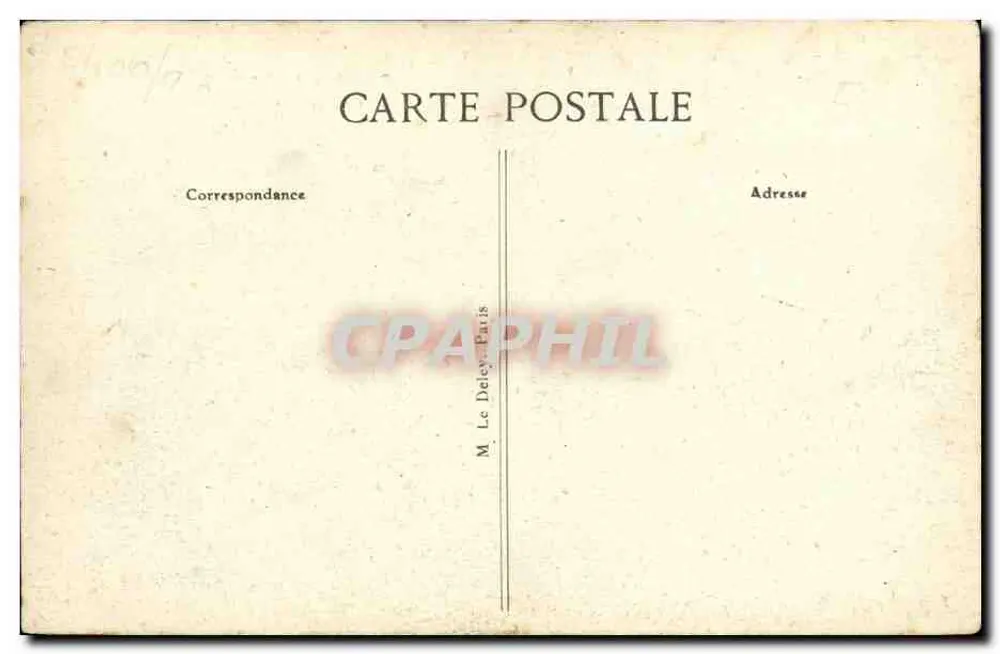 Clécy (Calvados) — Die Kirche — Verlag Brière, Cliché Maillaut, Caen - Rückseite