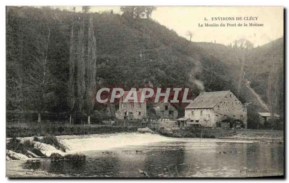 Um Clécy — Mühle am Mossbrücke — E. Doen, Verlag - Vorderseite