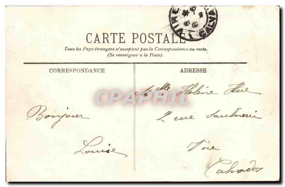 L'Orne Pittoresque — Clécy — Les Rochers du Vex — LL - Verso