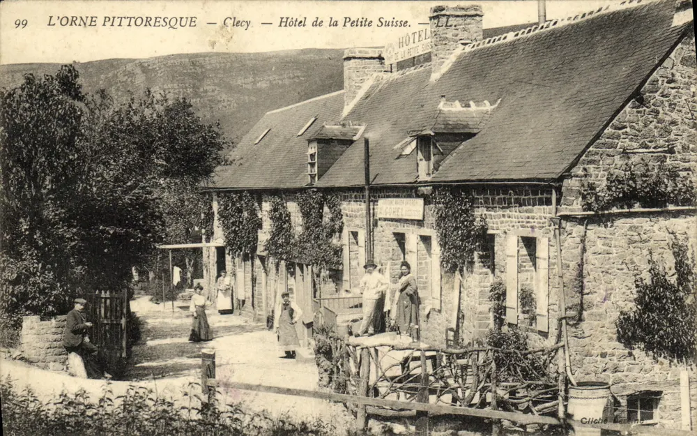 Clecy — Hotel de la Petite Suisse — L'Orne Pittoresque - Anverso