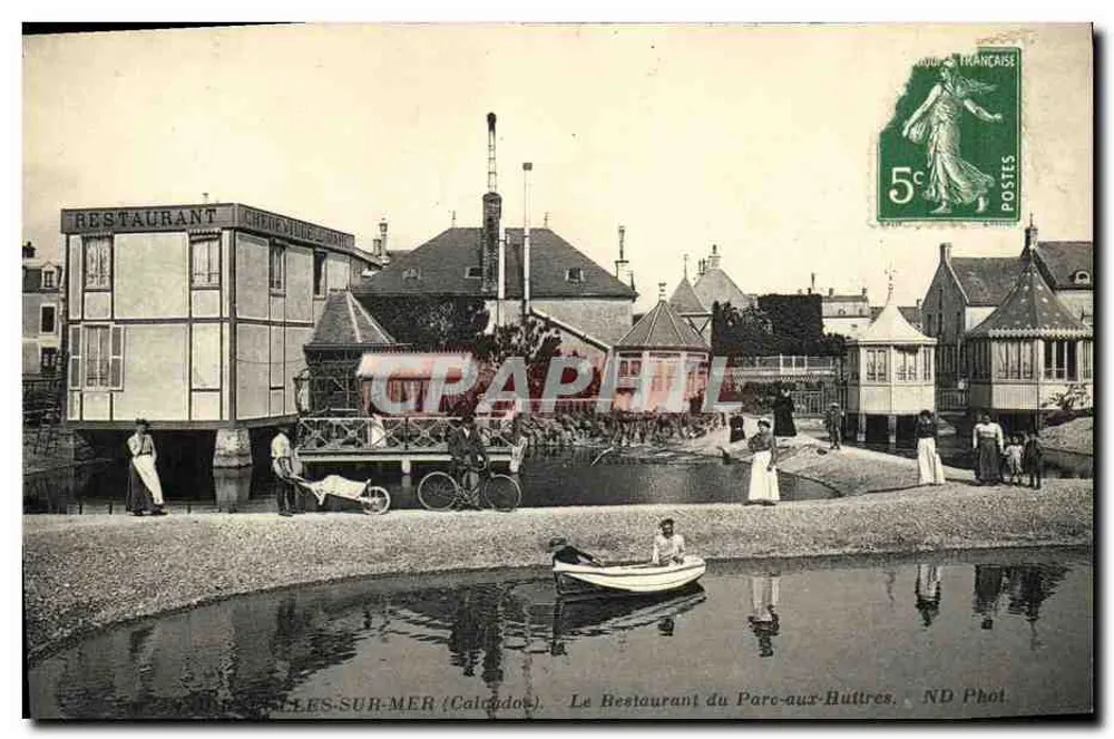 Das Restaurant du Parc-aux-Hutres — Calais-sur-Mer (Calais) — ND Phot. - Vorderseite