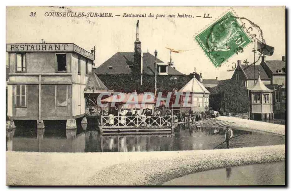 Courseulles-sur-Mer — Restaurante do parque das ostras — LL. - Frente