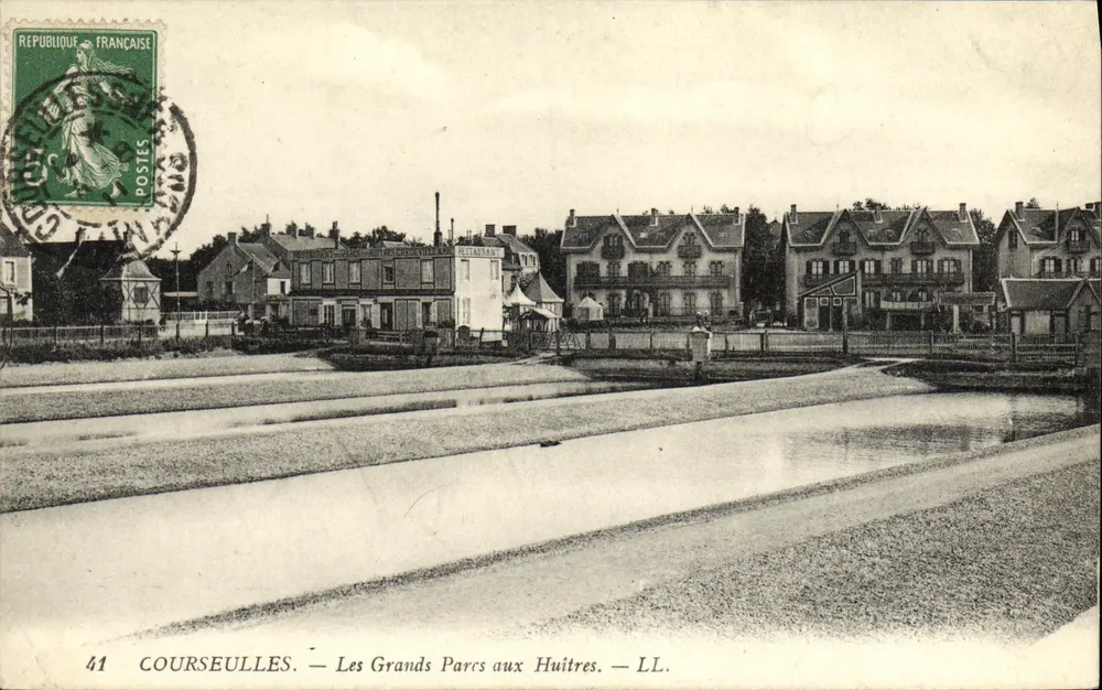 Courseulles — Les Grands Parcs aux Huîtres — LL. — N°41 - Vorderseite