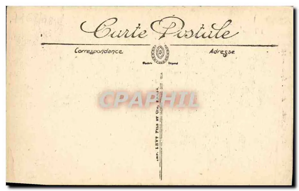 Courseulles-sur-Mer — A Igreja — LL. — Editor LL. - Verso