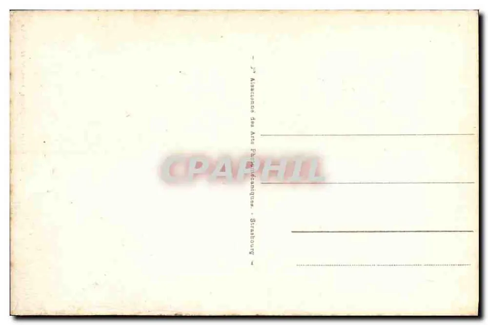 Courseulles - A Igreja — editora Ed. Vivier-Chaplain, Chasse et Pêche - Verso