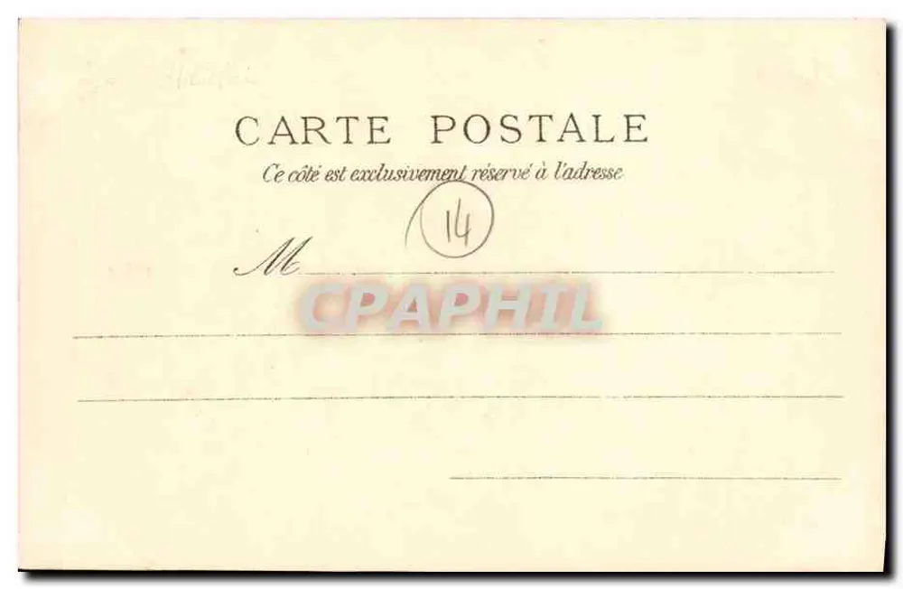 Cournikelles - A doca — A. TILICHET, 24, Rue de l'Église, Cournikelles - Verso