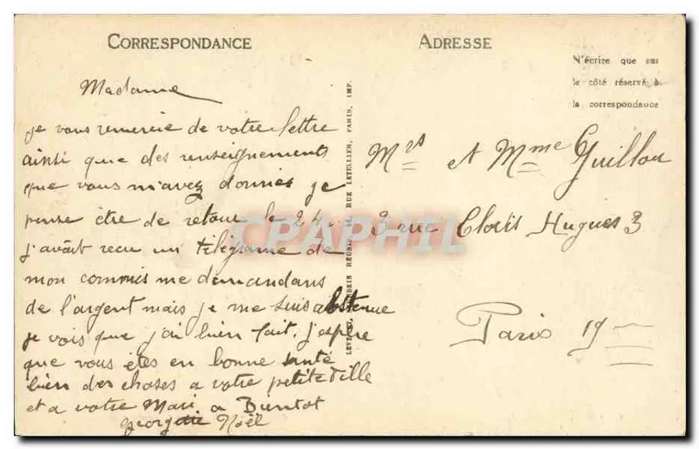 Courcy — Forty — C. Jeanne, fot., Falaise, Tinet, wyd. - Rewers